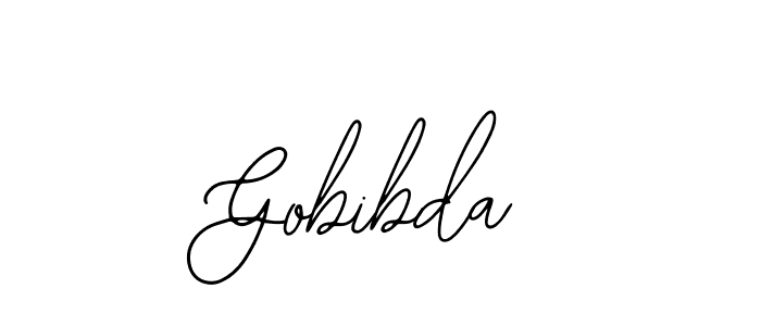 Make a beautiful signature design for name Gobibda. With this signature (Bearetta-2O07w) style, you can create a handwritten signature for free. Gobibda signature style 12 images and pictures png