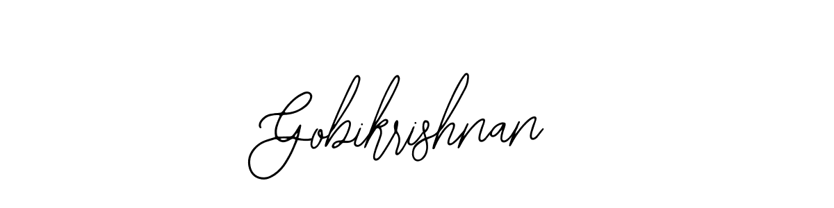 Make a beautiful signature design for name Gobikrishnan. Use this online signature maker to create a handwritten signature for free. Gobikrishnan signature style 12 images and pictures png