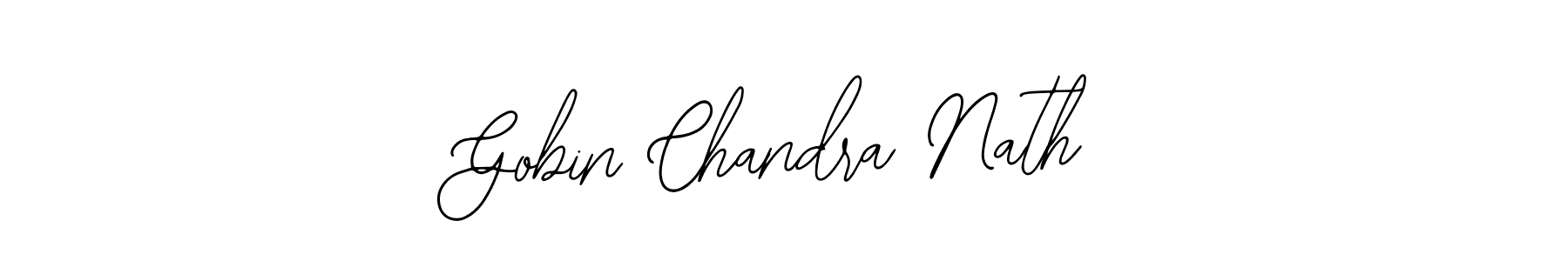 Make a beautiful signature design for name Gobin Chandra Nath. With this signature (Bearetta-2O07w) style, you can create a handwritten signature for free. Gobin Chandra Nath signature style 12 images and pictures png