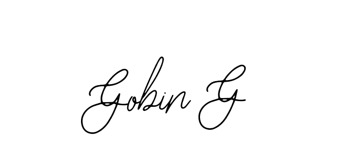 Best and Professional Signature Style for Gobin G. Bearetta-2O07w Best Signature Style Collection. Gobin G signature style 12 images and pictures png