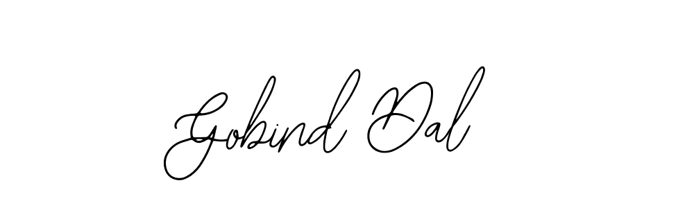 Use a signature maker to create a handwritten signature online. With this signature software, you can design (Bearetta-2O07w) your own signature for name Gobind Dal. Gobind Dal signature style 12 images and pictures png