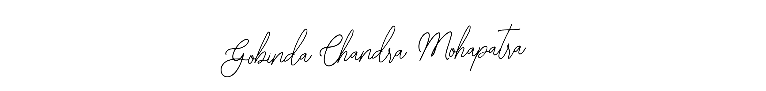 Use a signature maker to create a handwritten signature online. With this signature software, you can design (Bearetta-2O07w) your own signature for name Gobinda Chandra Mohapatra. Gobinda Chandra Mohapatra signature style 12 images and pictures png