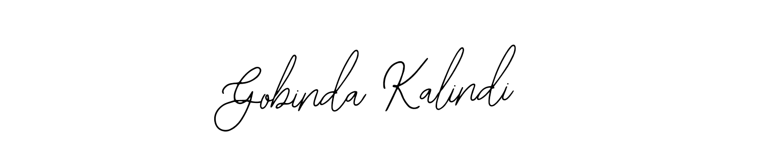 Make a beautiful signature design for name Gobinda Kalindi. Use this online signature maker to create a handwritten signature for free. Gobinda Kalindi signature style 12 images and pictures png