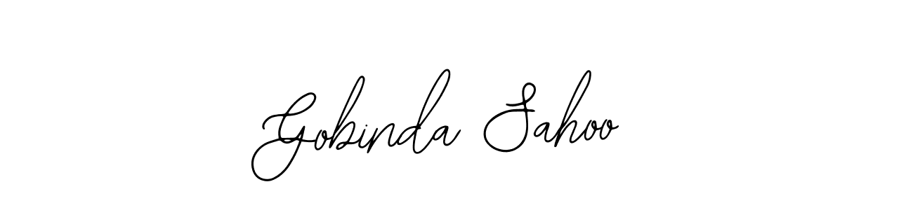 Make a beautiful signature design for name Gobinda Sahoo. With this signature (Bearetta-2O07w) style, you can create a handwritten signature for free. Gobinda Sahoo signature style 12 images and pictures png