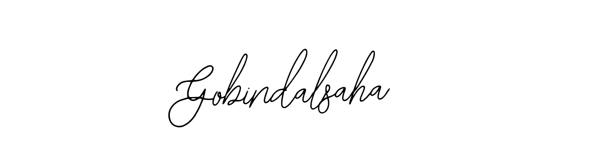 Make a beautiful signature design for name Gobindalsaha. Use this online signature maker to create a handwritten signature for free. Gobindalsaha signature style 12 images and pictures png