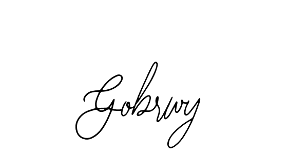 How to Draw Gobrwy signature style? Bearetta-2O07w is a latest design signature styles for name Gobrwy. Gobrwy signature style 12 images and pictures png