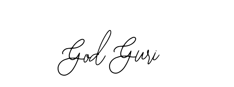 Design your own signature with our free online signature maker. With this signature software, you can create a handwritten (Bearetta-2O07w) signature for name God Guri. God Guri signature style 12 images and pictures png
