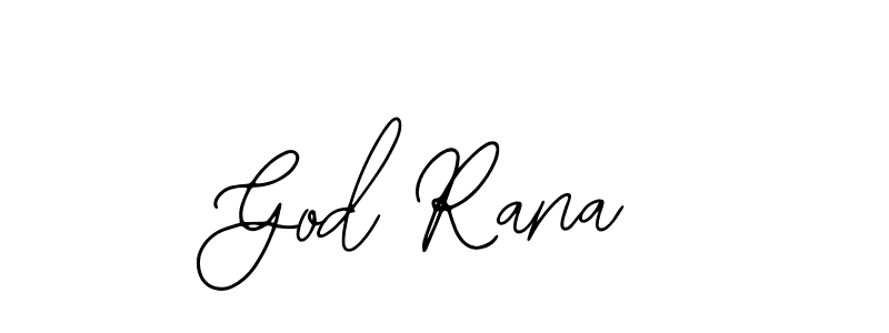 Make a beautiful signature design for name God Rana. With this signature (Bearetta-2O07w) style, you can create a handwritten signature for free. God Rana signature style 12 images and pictures png