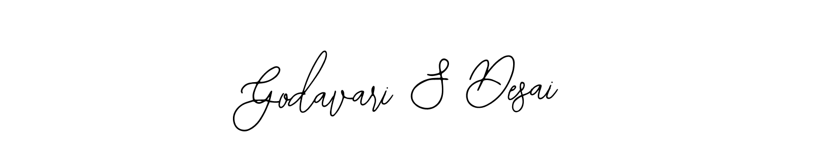 Use a signature maker to create a handwritten signature online. With this signature software, you can design (Bearetta-2O07w) your own signature for name Godavari S Desai. Godavari S Desai signature style 12 images and pictures png