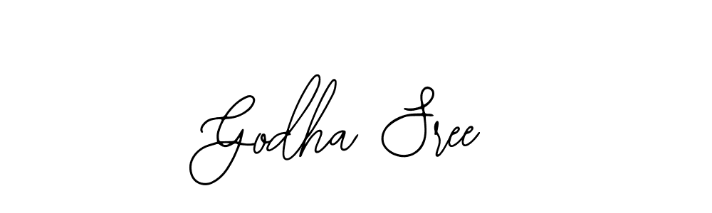 if you are searching for the best signature style for your name Godha Sree. so please give up your signature search. here we have designed multiple signature styles  using Bearetta-2O07w. Godha Sree signature style 12 images and pictures png