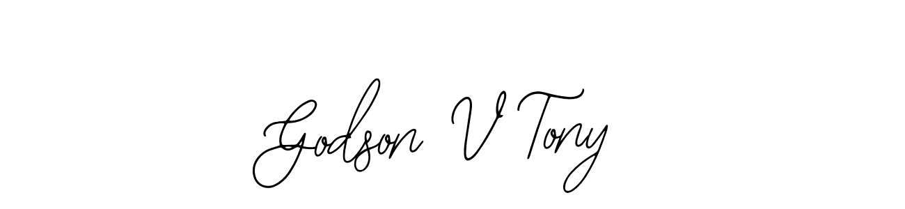 How to Draw Godson V Tony signature style? Bearetta-2O07w is a latest design signature styles for name Godson V Tony. Godson V Tony signature style 12 images and pictures png