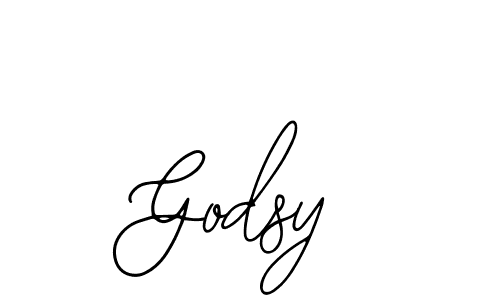 if you are searching for the best signature style for your name Godsy. so please give up your signature search. here we have designed multiple signature styles  using Bearetta-2O07w. Godsy signature style 12 images and pictures png