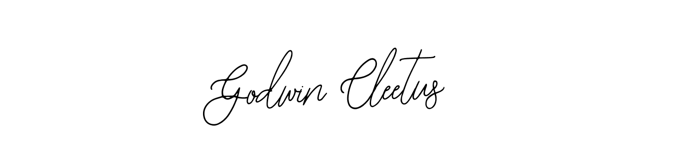 Use a signature maker to create a handwritten signature online. With this signature software, you can design (Bearetta-2O07w) your own signature for name Godwin Cleetus. Godwin Cleetus signature style 12 images and pictures png