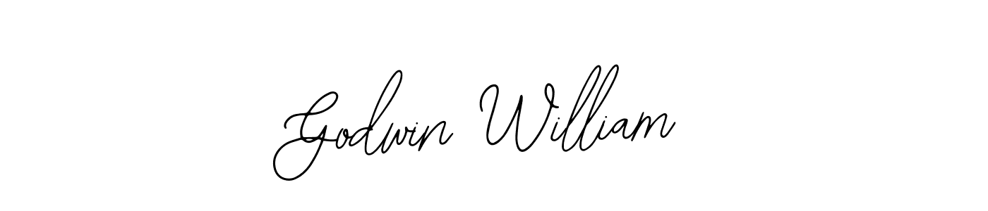 This is the best signature style for the Godwin William name. Also you like these signature font (Bearetta-2O07w). Mix name signature. Godwin William signature style 12 images and pictures png