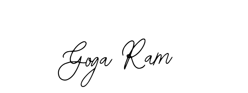 Goga Ram stylish signature style. Best Handwritten Sign (Bearetta-2O07w) for my name. Handwritten Signature Collection Ideas for my name Goga Ram. Goga Ram signature style 12 images and pictures png