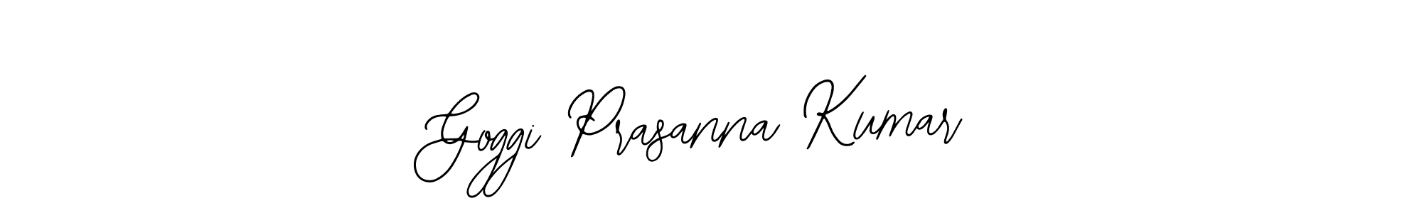 Also we have Goggi Prasanna Kumar name is the best signature style. Create professional handwritten signature collection using Bearetta-2O07w autograph style. Goggi Prasanna Kumar signature style 12 images and pictures png