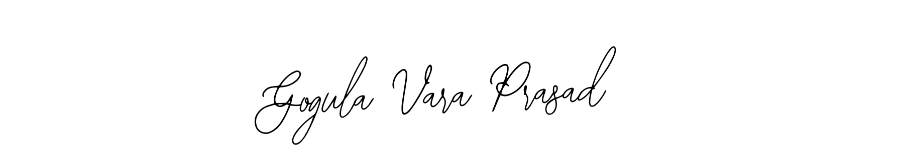 Make a beautiful signature design for name Gogula Vara Prasad. Use this online signature maker to create a handwritten signature for free. Gogula Vara Prasad signature style 12 images and pictures png