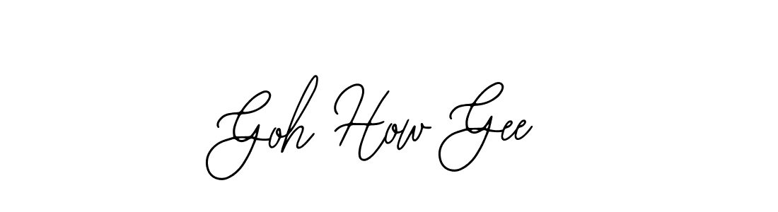 Goh How Gee stylish signature style. Best Handwritten Sign (Bearetta-2O07w) for my name. Handwritten Signature Collection Ideas for my name Goh How Gee. Goh How Gee signature style 12 images and pictures png