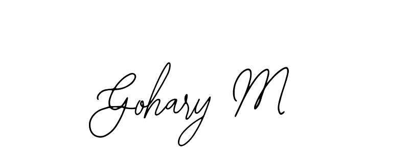 Make a beautiful signature design for name Gohary M. With this signature (Bearetta-2O07w) style, you can create a handwritten signature for free. Gohary M signature style 12 images and pictures png