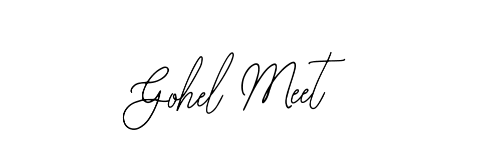 Once you've used our free online signature maker to create your best signature Bearetta-2O07w style, it's time to enjoy all of the benefits that Gohel Meet name signing documents. Gohel Meet signature style 12 images and pictures png