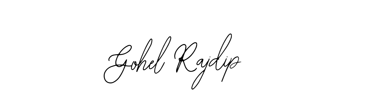 Also You can easily find your signature by using the search form. We will create Gohel Rajdip name handwritten signature images for you free of cost using Bearetta-2O07w sign style. Gohel Rajdip signature style 12 images and pictures png