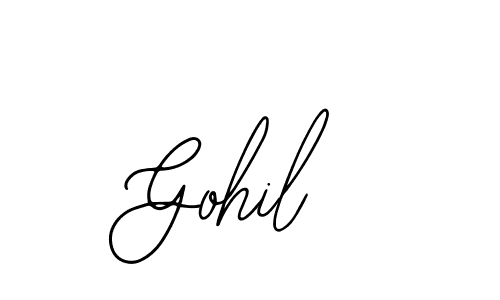 Gohil stylish signature style. Best Handwritten Sign (Bearetta-2O07w) for my name. Handwritten Signature Collection Ideas for my name Gohil. Gohil signature style 12 images and pictures png