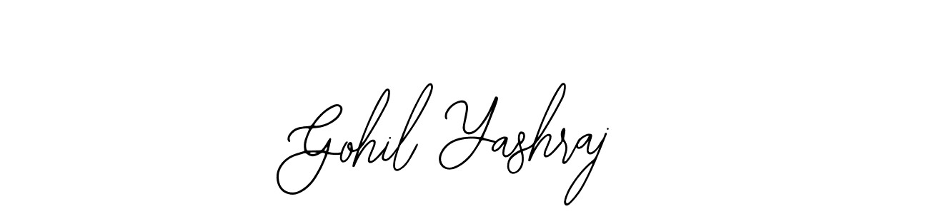 Make a beautiful signature design for name Gohil Yashraj. With this signature (Bearetta-2O07w) style, you can create a handwritten signature for free. Gohil Yashraj signature style 12 images and pictures png