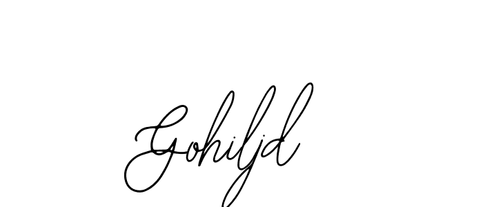 Make a beautiful signature design for name Gohiljd. With this signature (Bearetta-2O07w) style, you can create a handwritten signature for free. Gohiljd signature style 12 images and pictures png