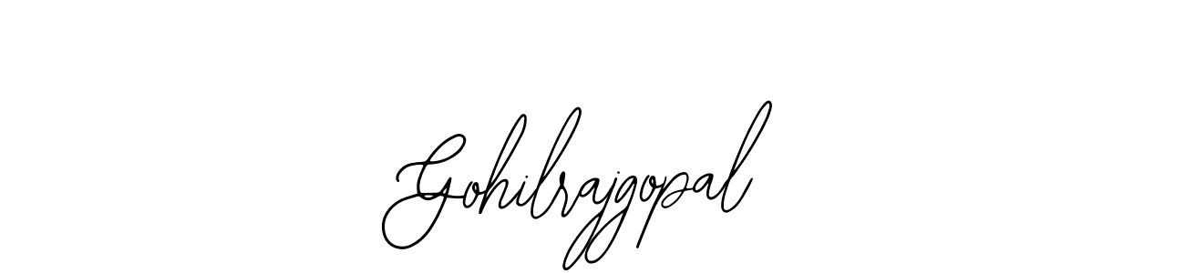 How to make Gohilrajgopal name signature. Use Bearetta-2O07w style for creating short signs online. This is the latest handwritten sign. Gohilrajgopal signature style 12 images and pictures png