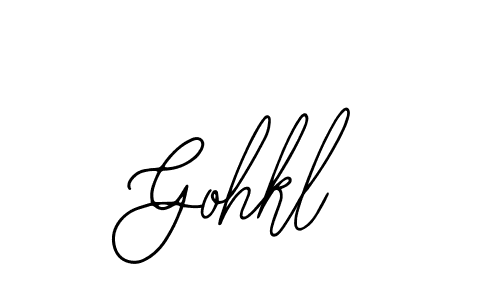 How to Draw Gohkl signature style? Bearetta-2O07w is a latest design signature styles for name Gohkl. Gohkl signature style 12 images and pictures png