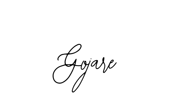 How to make Gojare signature? Bearetta-2O07w is a professional autograph style. Create handwritten signature for Gojare name. Gojare signature style 12 images and pictures png