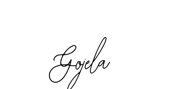 Also You can easily find your signature by using the search form. We will create Gojela name handwritten signature images for you free of cost using Bearetta-2O07w sign style. Gojela signature style 12 images and pictures png