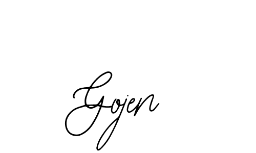 How to Draw Gojen signature style? Bearetta-2O07w is a latest design signature styles for name Gojen. Gojen signature style 12 images and pictures png