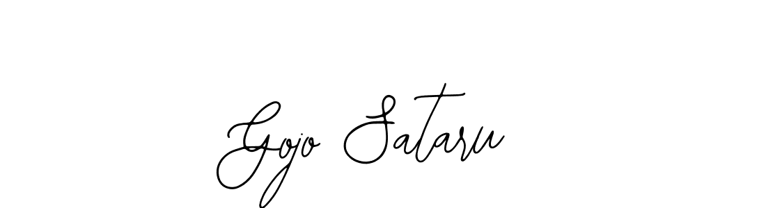 How to make Gojo Sataru signature? Bearetta-2O07w is a professional autograph style. Create handwritten signature for Gojo Sataru name. Gojo Sataru signature style 12 images and pictures png