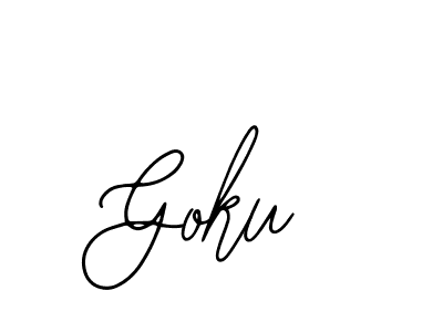 Make a beautiful signature design for name Goku. With this signature (Bearetta-2O07w) style, you can create a handwritten signature for free. Goku signature style 12 images and pictures png
