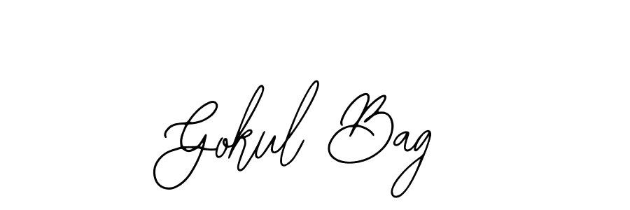 Also You can easily find your signature by using the search form. We will create Gokul Bag name handwritten signature images for you free of cost using Bearetta-2O07w sign style. Gokul Bag signature style 12 images and pictures png