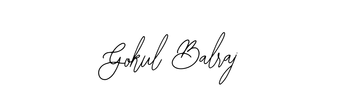 You can use this online signature creator to create a handwritten signature for the name Gokul Balraj. This is the best online autograph maker. Gokul Balraj signature style 12 images and pictures png