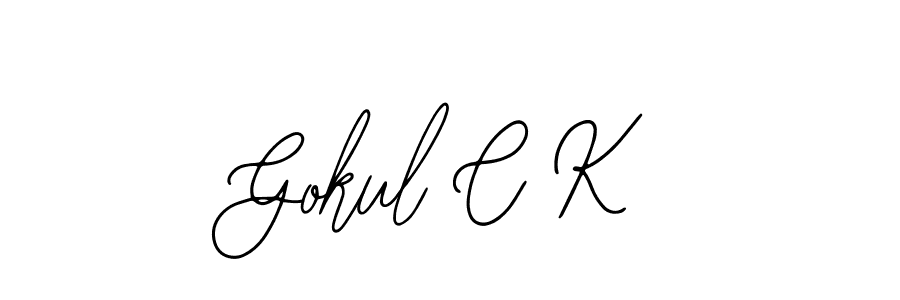 You can use this online signature creator to create a handwritten signature for the name Gokul C K. This is the best online autograph maker. Gokul C K signature style 12 images and pictures png