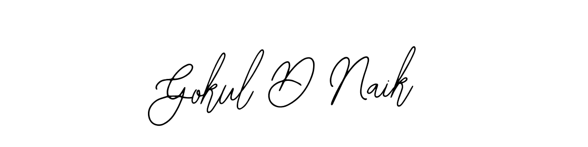 How to make Gokul D Naik signature? Bearetta-2O07w is a professional autograph style. Create handwritten signature for Gokul D Naik name. Gokul D Naik signature style 12 images and pictures png
