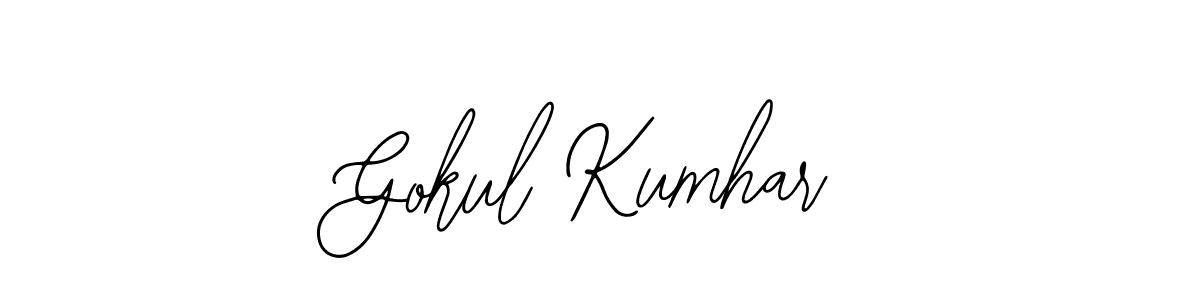 Use a signature maker to create a handwritten signature online. With this signature software, you can design (Bearetta-2O07w) your own signature for name Gokul Kumhar. Gokul Kumhar signature style 12 images and pictures png