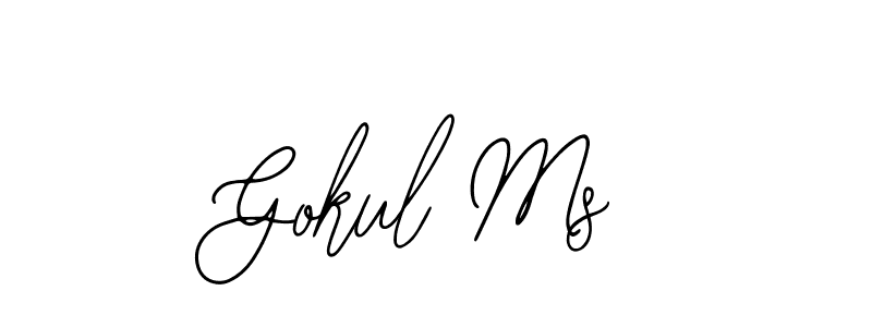 This is the best signature style for the Gokul Ms name. Also you like these signature font (Bearetta-2O07w). Mix name signature. Gokul Ms signature style 12 images and pictures png