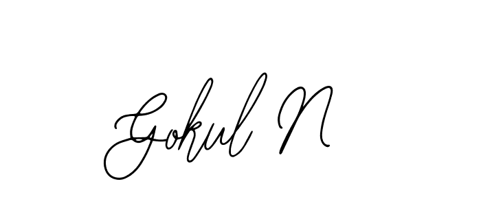 Similarly Bearetta-2O07w is the best handwritten signature design. Signature creator online .You can use it as an online autograph creator for name Gokul N. Gokul N signature style 12 images and pictures png