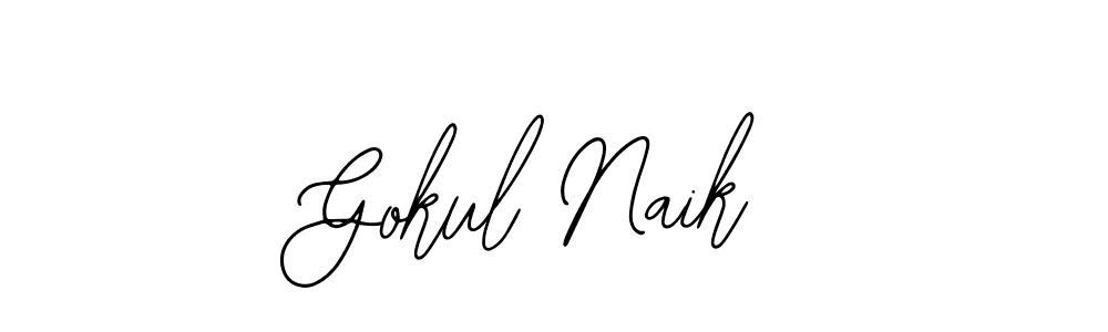 Create a beautiful signature design for name Gokul Naik. With this signature (Bearetta-2O07w) fonts, you can make a handwritten signature for free. Gokul Naik signature style 12 images and pictures png