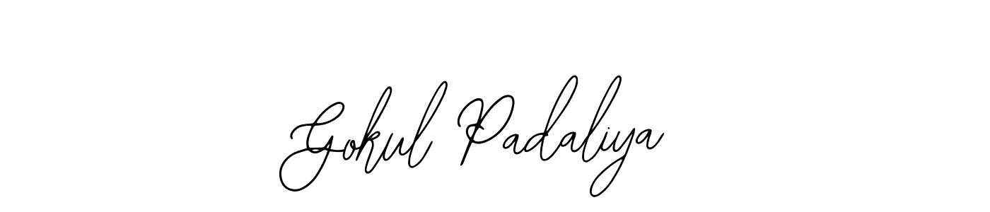 It looks lik you need a new signature style for name Gokul Padaliya. Design unique handwritten (Bearetta-2O07w) signature with our free signature maker in just a few clicks. Gokul Padaliya signature style 12 images and pictures png