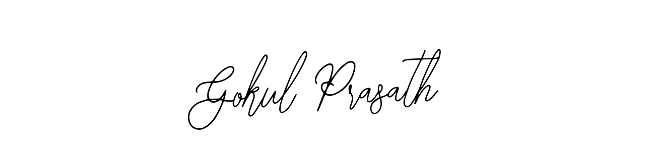 Also we have Gokul Prasath name is the best signature style. Create professional handwritten signature collection using Bearetta-2O07w autograph style. Gokul Prasath signature style 12 images and pictures png