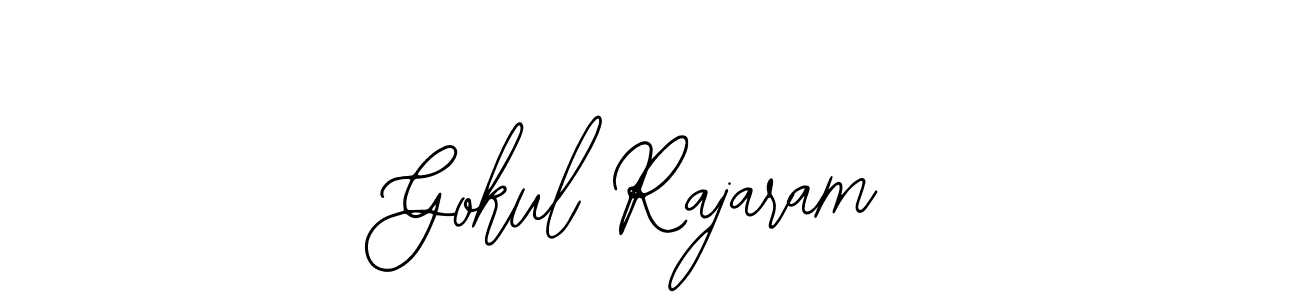 You should practise on your own different ways (Bearetta-2O07w) to write your name (Gokul Rajaram) in signature. don't let someone else do it for you. Gokul Rajaram signature style 12 images and pictures png
