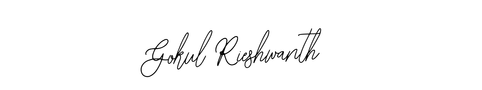 You can use this online signature creator to create a handwritten signature for the name Gokul Rieshwanth. This is the best online autograph maker. Gokul Rieshwanth signature style 12 images and pictures png