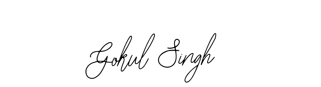 Make a beautiful signature design for name Gokul Singh. Use this online signature maker to create a handwritten signature for free. Gokul Singh signature style 12 images and pictures png