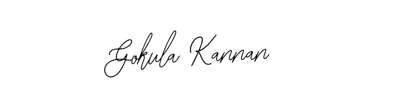 if you are searching for the best signature style for your name Gokula Kannan. so please give up your signature search. here we have designed multiple signature styles  using Bearetta-2O07w. Gokula Kannan signature style 12 images and pictures png