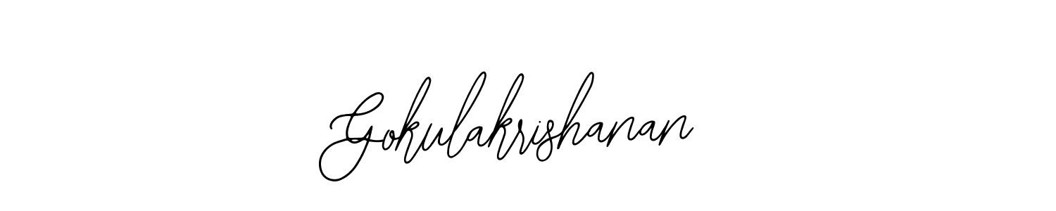 It looks lik you need a new signature style for name Gokulakrishanan. Design unique handwritten (Bearetta-2O07w) signature with our free signature maker in just a few clicks. Gokulakrishanan signature style 12 images and pictures png